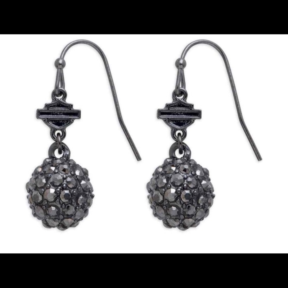 Genuine Harley Davidson earrings like new